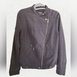 Apt. 9 Asymmetrical Gray Jacket Small